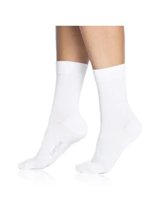Dámske bambusové ponožky BAMBUS LADIES COMFORT SOCKS - Bellinda - biela