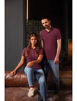 Dámské elastické piqué polo 10. light oxford model 22473814 - Russell Athletic Dámské elastické piqué polo 10. light oxford model 22473814 - Russell Athletic