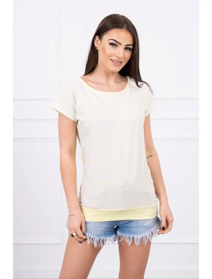 Blúzka hviezdy žltá