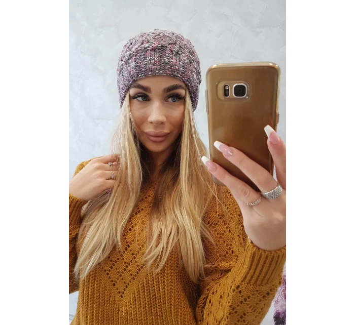 Dámská čepice Eliza dark model 18750869 - K-Fashion Dámská čepice Eliza dark model 18750869 - K-Fashion