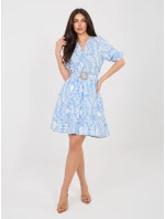 Šaty D74516M30485A svetlo modrá Šaty D74516M30485A svetlo modrá