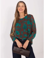 Bluzka DHJ BZ  ciemny brązowy model 19772268 - FPrice