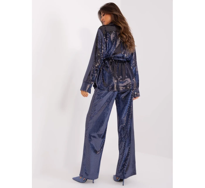 Komplet LK KMPL model 19485225 granatowy - FPrice