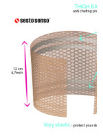 Dámske vzorované ochranné pásky na stehná Thigh Bands WZ.2 - Sesto Senso