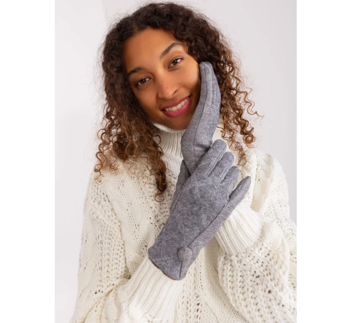 Rukavice AT RK 239501.10 tmavo šedá