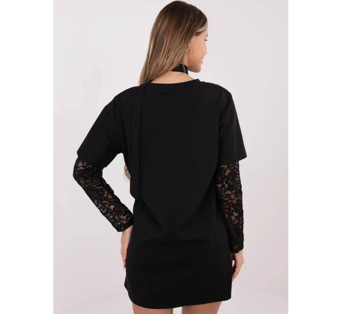 Šaty MI SK 4303.62 čierne Šaty MI SK 4303.62 čierne