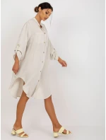 TW SK BE 199D šaty.85P svetlo béžová