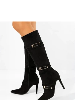 Topánky na podpätku model 222032 Solea