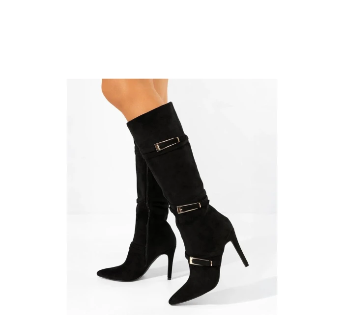 Topánky na podpätku model 222032 Solea