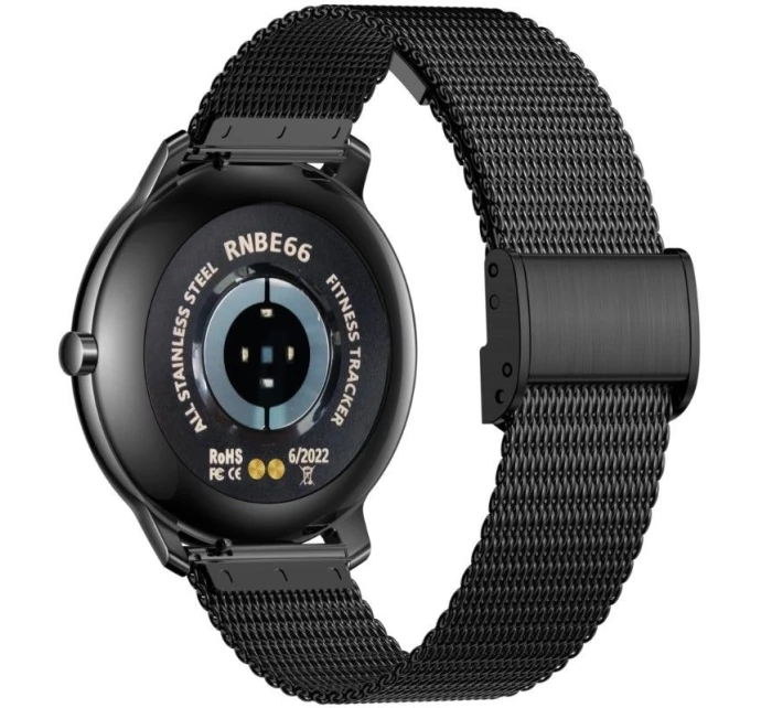 Dámské chytré hodinky Black model 21806569 - RUBICON Dámské chytré hodinky Black model 21806569 - RUBICON