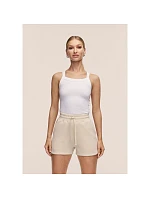 Dámske šortky CASALL Peachy Shorts, biela farba