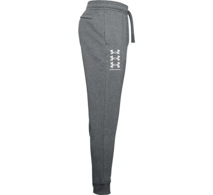 Pánske športové nohavice Rival Fleece 3Logo Jogger M 1357131 012 - Under Armour