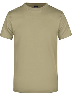 Daiber JN 02 Tričko z hrubej bavlny 02.0002 khaki
