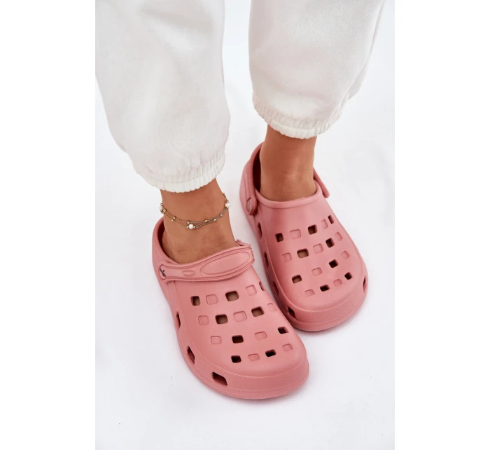 Klapki Damskie Piankowe LEMIGO 806 Różowe