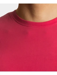 Pánské tričko s krátkým rukávem ATLANTIC - korálové