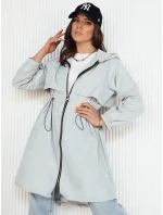 Dámska bunda parka WOLINA sivá FashionStreet TY4153 Dámska bunda parka WOLINA sivá FashionStreet TY4153