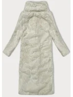 Dámská v barvě ecru s límcem model 21345474 - STELLA FASHION