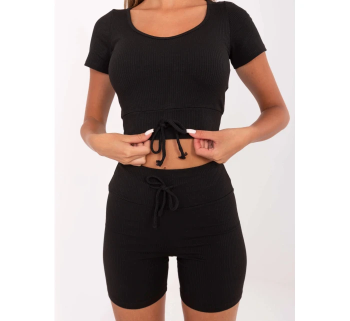 komplet damski basic czarny model 21224459 - Factory Price