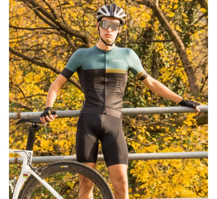 Biemme TERRA tričko čierno-zelené XXL