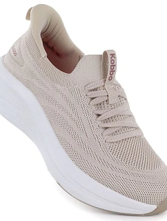 Dámska športová obuv na platforme beige Kobbo Vinceza 102421