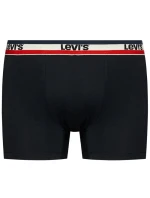 Pánske boxerky 3Pack 37149-0544 black/grey - Levi's Pánske boxerky 3Pack 37149-0544 black/grey - Levi's