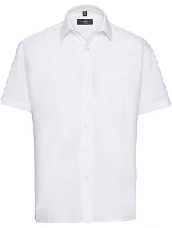 Popelínová košile s krátkým rukávem 11. white model 22475543 - Russell Athletic