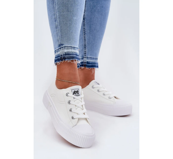 Dámské Tenisky Na Platformě Bílé ISLA C WOMEN LOW model 21695920 - Lee