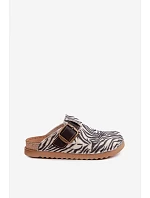 Dámské sandály s přezkou model 22368096 Zebra - Inblu