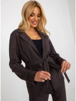 Dámska bunda LK MA 507802.22 tmavo šedá - FPrice Dámska bunda LK MA 507802.22 tmavo šedá - FPrice