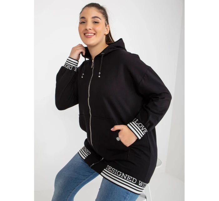 Mikina RV BL 8190.09P čierna Mikina RV BL 8190.09P čierna