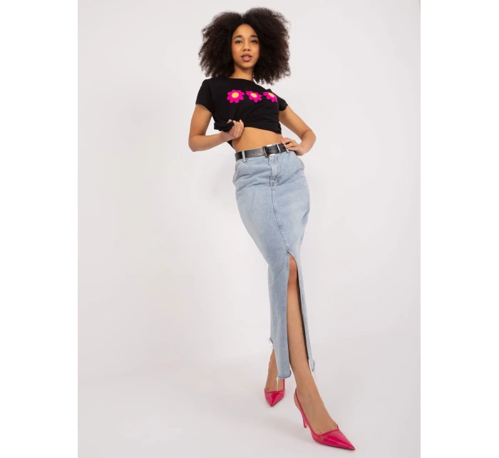 Bluzka RV BZ model 19734963 czarny - FPrice Bluzka RV BZ model 19734963 czarny - FPrice