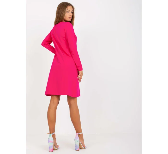 Dámske šaty RV SK 8054 fuchsiové