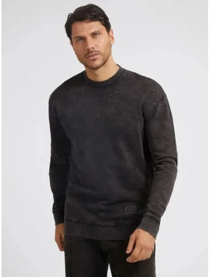 Pánska mikina Z2BQ11FL04D JBLK čierna - Guess Pánska mikina Z2BQ11FL04D JBLK čierna - Guess