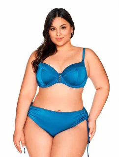 Plavecká podprsenka s plnými košíčkami Ava SK 13 Azure