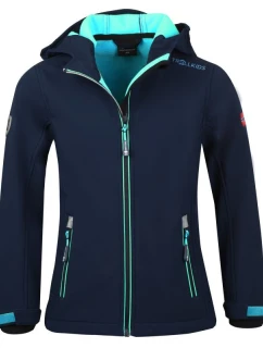 TrollKids Bunda Trollfjord navy/mint navy blue (175-132)