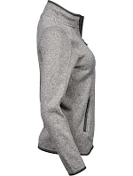 TJ Dámská melanžová pletená fleecová bunda 18. grey melange model 22499164 - Tee Jays TJ Dámská melanžová pletená fleecová bunda 18. grey melange model 22499164 - Tee Jays