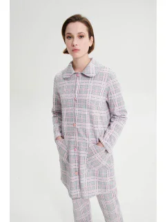 Vamp - Károvaný župan na gombíky 19169 - Vamp