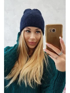 Čiapka Agata K222 námornícka modrá