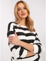 Blúzka RV BZ A430.60 čierna a biela Blúzka RV BZ A430.60 čierna a biela
