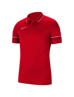 Pánské fotbalové polo tričko Dry Academy 21 M model 18913699 657 červené - NIKE