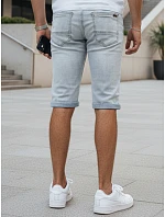 FashionStreet pánske modré džínsové šortky SX2616 FashionStreet pánske modré džínsové šortky SX2616