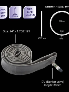 Guma na bicykel 24x1,75/2,125 Prevody na bicykel