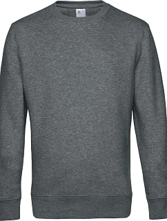 B&C KING Crew Neck_° Pánská mikina model 22483928 heather mid grey