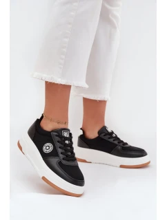 Dámské Tenisky Na Platformě Big Star model 21706338 HIPOLY SYSTEM Černé - Big Star Shoes