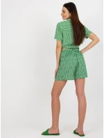 Dámské šortky model 18339410 zelená - FPrice