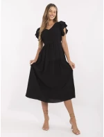 Šaty MI SK A2489.21 čierne Šaty MI SK A2489.21 čierne