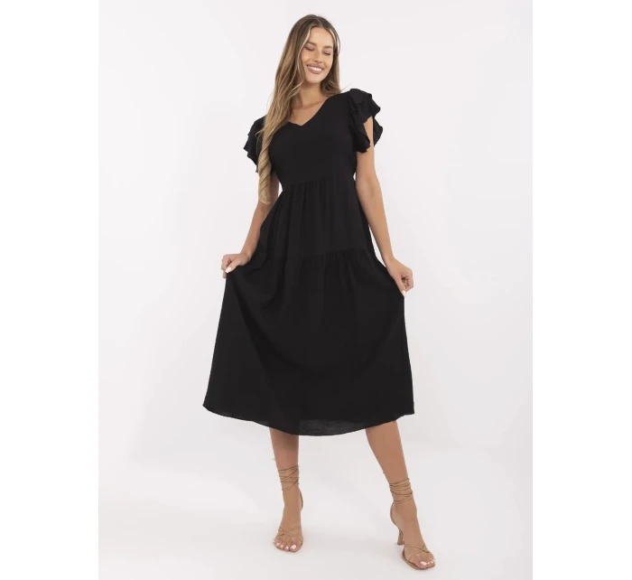 Šaty MI SK A2489.21 čierne Šaty MI SK A2489.21 čierne