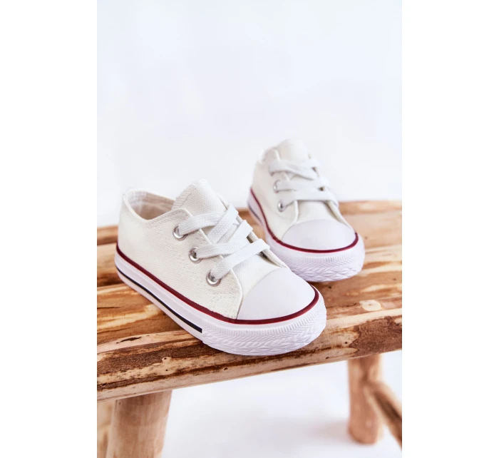 Dětská Tenisky Bílé Filemon Dětská Tenisky Bílé Filemon