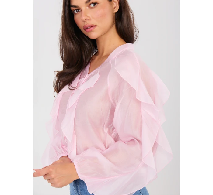 IT košeľa KS 29035.50 svetloružová