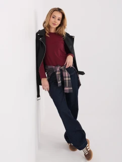 Bluzka WT BZ model 21875504 bordowy - FPrice